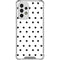 White and Black Polka Dots Galaxy A53 5G Clear Case
