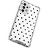 White and Black Polka Dots Galaxy A53 5G Clear Case