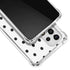 White and Black Polka Dots Galaxy A53 5G Clear Case