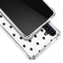 White and Black Polka Dots Galaxy A54 5G Clear Case