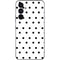White and Black Polka Dots Galaxy A54 5G Skin