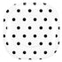 White and Black Polka Dots Galaxy Buds Live Skin