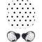 White and Black Polka Dots Galaxy Buds Pro Skin