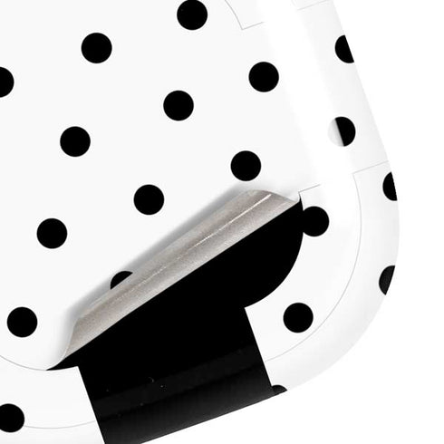 White and Black Polka Dots Galaxy Buds Pro Skin