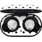 White and Black Polka Dots Galaxy Buds Skin