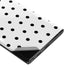 White and Black Polka Dots Galaxy Note 10 Plus Skin