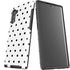 White and Black Polka Dots Galaxy Note 10 Pro Case
