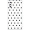 White and Black Polka Dots Galaxy Note 10 Skin