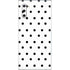 White and Black Polka Dots Galaxy Note 10 Skin