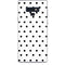 White and Black Polka Dots Galaxy Note 9 Skin