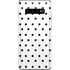 White and Black Polka Dots Galaxy S10 Plus Skin