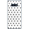 White and Black Polka Dots Galaxy S10e Skin