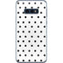 White and Black Polka Dots Galaxy S10e Skin