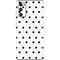 White and Black Polka Dots Galaxy S20 Fan Edition Skin