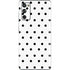 White and Black Polka Dots Galaxy S20 Fan Edition Skin