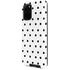 White and Black Polka Dots Galaxy S20 Plus Pro Case