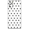 White and Black Polka Dots Galaxy S20 Plus Skin