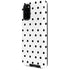White and Black Polka Dots Galaxy S20 Pro Case