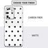 White and Black Polka Dots Galaxy S20 Ultra 5G Skin
