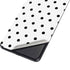 White and Black Polka Dots Galaxy S21 5G Skin