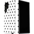 White and Black Polka Dots Galaxy S22 Ultra Pro Case