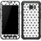 White and Black Polka Dots Galaxy S7 Active Skin
