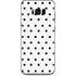 White and Black Polka Dots Galaxy S8 Plus Skin