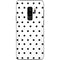 White and Black Polka Dots Galaxy S9 Plus Skin