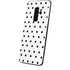 White and Black Polka Dots Galaxy S9 Plus Skin
