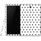 White and Black Polka Dots Samsung Galaxy Tab Skin