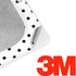White and Black Polka Dots Google Home Hub Skin