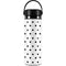 White and Black Polka Dots Hydro Flask 20oz Wide Mouth Skin
