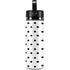 White and Black Polka Dots Hydro Flask 20oz Wide Mouth Skin