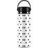 White and Black Polka Dots Hydro Flask 20oz Wide Mouth Skin