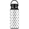 White and Black Polka Dots Hydro Flask 32oz Wide Mouth Skin