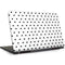 White and Black Polka Dots Dell Inspiron Skin