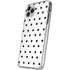 White and Black Polka Dots iPhone 11 Pro Clear Case