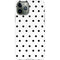 White and Black Polka Dots iPhone 11 Pro Lite Case