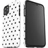 White and Black Polka Dots iPhone 11 Pro Max Impact Case