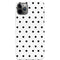 White and Black Polka Dots iPhone 11 Pro Max Lite Case