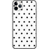 White and Black Polka Dots iPhone 11 Pro Max Skin