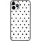 White and Black Polka Dots iPhone 11 Pro Skin