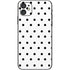 White and Black Polka Dots iPhone 11 Skin