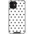 White and Black Polka Dots iPhone 12 Mini Clear Case