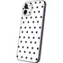 White and Black Polka Dots iPhone 12 Mini Skin
