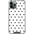White and Black Polka Dots iPhone 12 Pro Max Clear Case