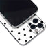 White and Black Polka Dots iPhone 12 Pro Max Skin