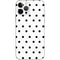 White and Black Polka Dots iPhone 12 Pro Skin