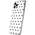 White and Black Polka Dots iPhone 12 Pro Skin