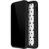White and Black Polka Dots iPhone 12 Pro Waterproof Case
